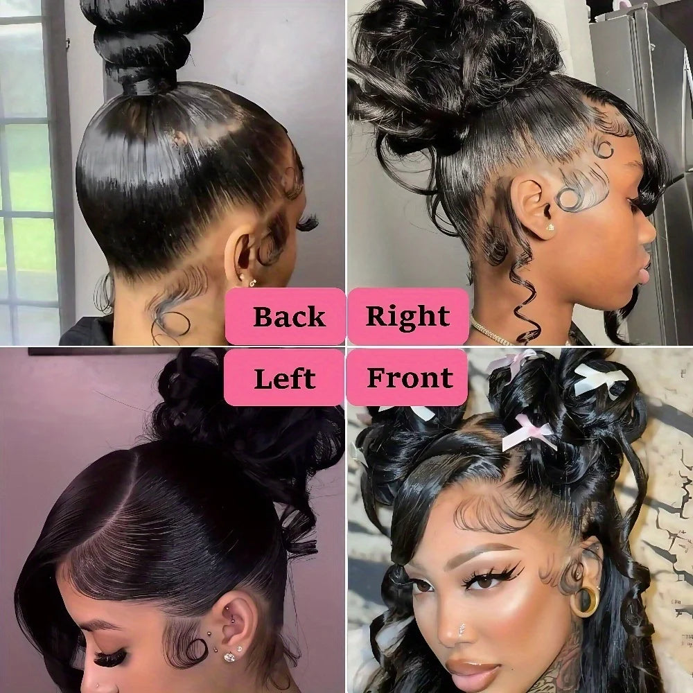 Body Wave Human Hair Wig | 360 HD Lace, 250% Density