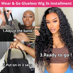 Water Wave Human Hair Wig | 200% Density