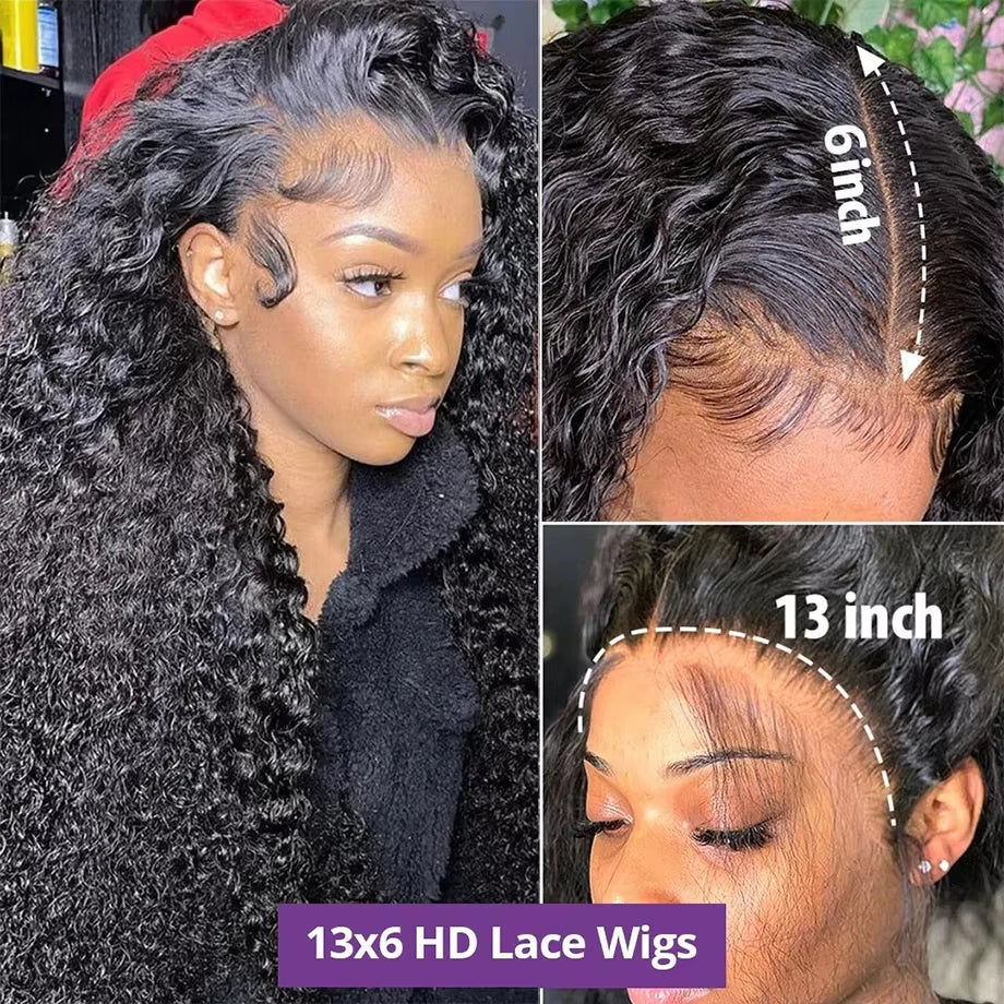 Loose Deep Wave Human Hair Wig | HD Lace