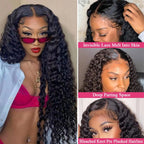 Kinky Curly Human Hair Lace Front Wig | 250% Density