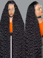 Deep Wave Human Hair Wig | 13x6 HD Lace, 220% Density