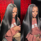 Straight Glueless Human Hair Wig | 7x6 HD Lace